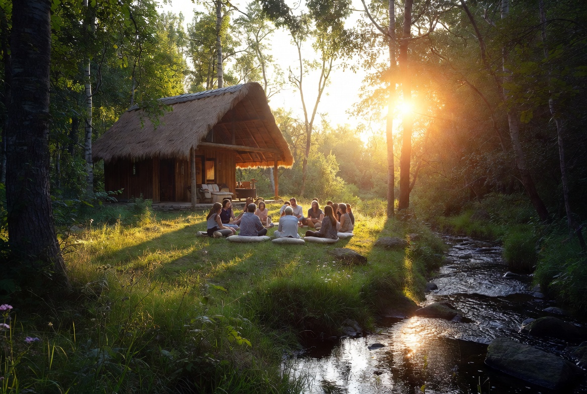 Over onze voedingsvisie Gestileerde illustratie van een gevarieerd voedingsbord